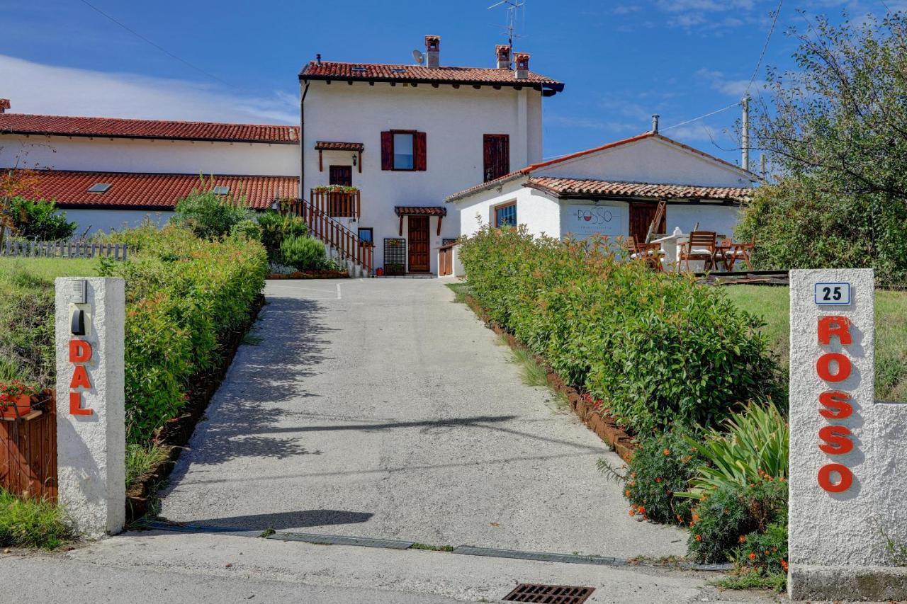 Hotel Dal Rosso San Floriano del Cóllio Esterno foto